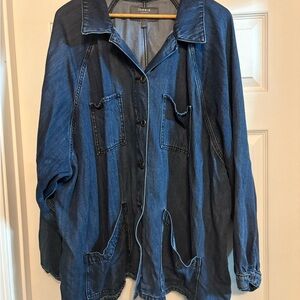 Torrid Dark Blue Jean Jacket
